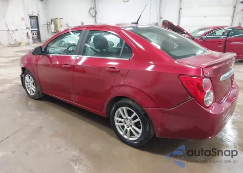 2013 Chevrolet Sonic Lt Auto from USA, damaged, VIN 1G1JC5SG2D4238409